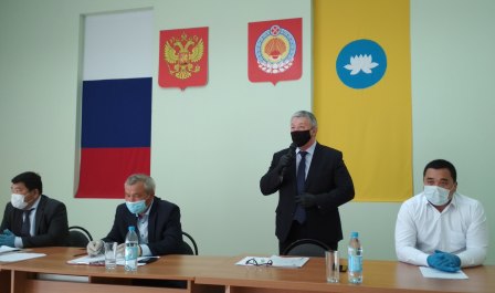 Улюмджи Чиджиев - назначен врио Главы Яшалтинского РМО РК