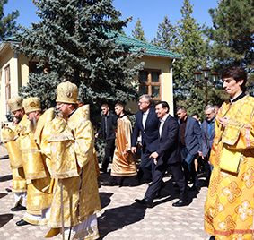 Праздничные торжества в Казанском кафедральном соборе 